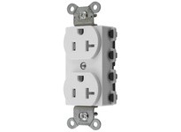 Hubbell Wiring SNAP5362WTRA S-CONNECT DUP 20A/125V TR WH