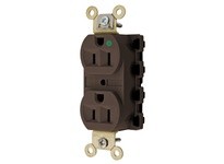 Hubbell Wiring SNAP8200A SNAP2CONNECT 15A/125V HG DPLX BROWN