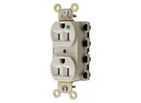 Hubbell Wiring SNAP8200ALLTRA S-CONNECT DUP HG 15A/125V LED TR AL | Industrial Supplies