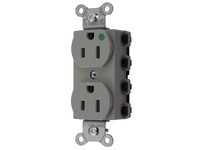 Hubbell Wiring SNAP8200GYNA SNAP2CONNECT DPLX HG 15A/125V US GY