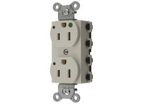 Hubbell Wiring SNAP8200LAL SNAP2CONNECT DPLX HG 15A/125V LED LA