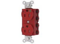 Hubbell Wiring SNAP8200RLTRA S-CONNECT DUP HG 15A/125V LED TR RD