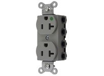 Hubbell Wiring SNAP8300GYNA SNAP2CONNECT DPLX HG 20A/125V US GY | Durable Electrical Outlet
