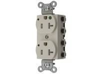 Hubbell Wiring SNAP8300LALTRA S-CONNECT DUP HG 20A/125V LED TR LA