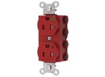 Hubbell Wiring SNAP8300RIGTRA S-CONNECT DUP HG 20A/125V IG TR RD | Industrial Supplies