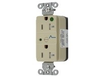 Hubbell Wiring SNAP8362IS HG SNAP SPD RCPT 20A 125V TR IVORY