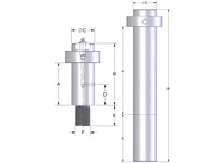 BREWER SO1 1/2SHAFT W/SET COL.&G.FITTING