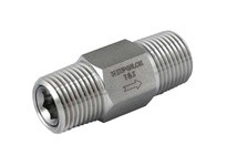 Superlok SOCV4-M8N-F8N-1P 1/2"MNPT X 1/2"FNPT - One-Piece Check Valve - 1 PSI Cracking Pressure