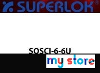 Superlok SOSCI-6-6U 3/8"T X 3/8"M Straight Thread | YarinInd