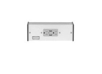 Hubbell Wiring SP15DR2B 2 SEAT PWR BOX DECO 10FT PLUG BRACKET