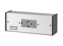 Hubbell Wiring SP15USB3 3 SEAT PWR BOX USB 10FT PLUG | Industrial Power Solutions