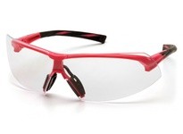 Pyramex Onix SP4910S Safety Glasses Clear Lens and Pink FrameOnix Safety Glasses Clear Lens and Pink Frame