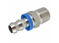 Superlok SPH-6-6N MNPT Adapter 3/8" Hose Barb X 3/8"M NPT - 316 Stainless Steel