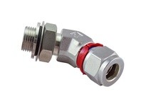 Superlok SPHMEI-4-4U 1/4"T X 1/4"M SAE/MS - 45 Degree Male Elbow | YarinInd