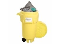 SpillTech SPKU-50-WD Universal 50-Gallon Wheeled OverPack Salvage Drum Spill Kit