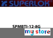 Superlok SPMBTI-12-8G 3/4"T X 3/4"T X 1/2"G ISO/BSP Parallel Thread | Positionable Male Branch Tee