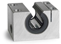 Thomson Linear SPPBOAM20 Linear Bearing, Ball Bushing, Pillow Block, Super, 20 mm, Open, Self-aligning, Adjustable; Use with 20 