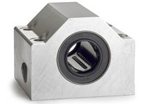 Thomson Linear SPTWNM12 Linear Bearing, Ball Bushing, Pillow Block, Super, 12 mm, Closed, Twin, Self-aligning, Adjustable; Use w