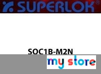 Superlok SQC1B-M2N 1/8"M NPT - Quick Connect Body - 3K PSI - 316 Stainless Steel