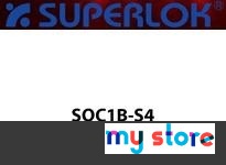 Superlok SQC1B-S4 1/4"T - Tube End Quick Connect Body - 3K PSI - 316 Stainless Steel