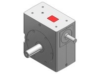 Hub City 0220-08276 30:1 Ratio, Cast Iron Single-Reduction Worm Reducer, 1" Input Diameter, 1.500" Output Diameter, Shaft Input,