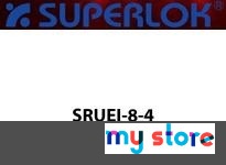 Superlok SRUEI-8-4 1/2"T X 1/4"T - 90 Degree Reducing Union Elbow - 2 Ferrule - 316 Stainless Steel