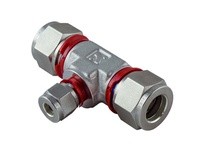 Superlok SRUTI-10-8 5/8"T X 1/2"T - Reducing Union Tee | 316SS | YarinInd