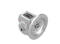 Grove Gear SS-HMQ818-10-H1-56-16 10:1 Ratio 56C C-Face Quill Input Type Hollow Shaft Output Type Flange Mounted Worm Right Angle