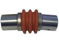 Belden SS-NB-UJ2000X1KB Silicone Booted Needle Bearing Single U-Joint | 5.5" Long, 2" Wide