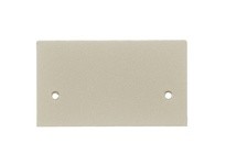 Hubbell Wiring SS2309BALA Pedestal Face Plate Blank AL | Durable Industrial Supplies
