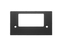 Hubbell Wiring SS2309SLBKA PEDESTAL FACE PLT GFCI BK