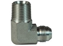 Dixon SS2501-4-4 90° Male JIC 37° Flare x Male NPTF Elbow | Industrial Fittings