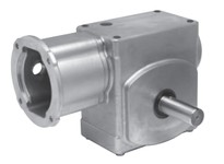 Dodge SS26A18LR18 18:1 Ratio Double Solid Output Shaft 180TC Flange 2.6" Center Distance No PaintRatio: 18:1Center Distance: 2.6