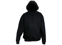 MCR SS2BKL FR Hooded Sweatshirt 100% Cotton Interlock Fleece Black