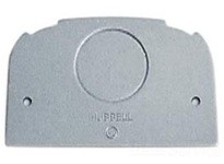 Hubbell Wiring SS309SF1 LOCON FACE PLATE F-FEED ALU | Industrial Supplies