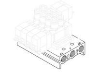SMC SS5Y5-20-05-00N 4/5 PORT SOLENOID VALVE | High-Quality Industrial Supplies