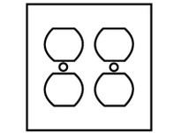 Hubbell Wiring SS82MEV WALLPLATE 2-G DUP EMERGENCY SS | High-Quality Wallplate