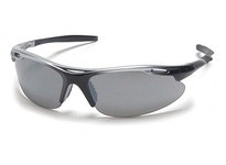 Pyramex Avante SSB4570D Safety Glasses Silver Mirror Lens and Silver Black FrameAvante Safety Glasses Silver Mirror Lens and Sil