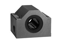 Thomson Linear SSEPBM16-XS Linear Bearing, Ball Bushing, Pillow Block, Super Smart, 16 mm, Closed, Self-aligning, Black Anodize;