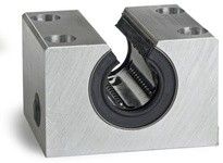 Thomson Linear SSEPBOM20DD Linear Bearing, Ball Bushing, Pillow Block, Super Smart, 20 mm, Open, Self-aligning, Integral Seals b