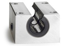 Thomson Linear SSETWNOM30DD Linear Bearing, Ball Bushing, Pillow Block, Super Smart, 30 mm, Open, Twin, Self-aligning, Integral 
