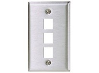 Hubbell Wiring SSF13 PLATE WALLSS1-G3PORT | YarinInd