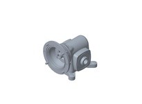 Boston Gear 30727235 W00980 SSHF7180B-5KC-B5-HS5-P16 STAINLESS WORM SPEED REDUCER