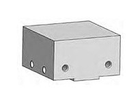 Te-Co SSJ6022T SnapLock Machinable Fixture Jaws for Single Station Application, 0.750" Thread Length, 1/2-13 x 0.75 Thread Size,
