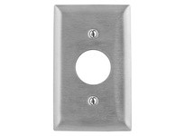 Hubbell Wiring SSJ7 WALLPLATE JUMBO 1-G 1.40 SS | YarinInd