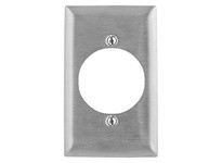 Hubbell Wiring SSJ723 WALLPLATE JUMBO 1-G 2.15 SS