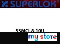 Superlok SSMCI-8-10U 1/2"T X 7/8-14 Morb - SAE/MS Male Connector - 316 Stainless Steel
