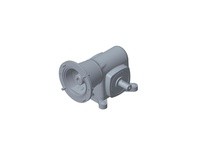 Boston Gear 30729050 W10023 SSQC7210B-60KC-B5-JS1 STAINLESS WORM SPEED REDUCER