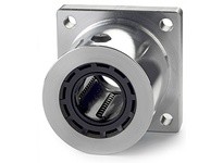 Thomson Linear SSUFB16 Linear Bearing, Ball Bushing, Pillow Block, Super Smart, 1 in, Closed, Self-aligning, Flanged; Use with 1