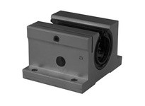 Thomson Linear SSUPBO24-XS Linear Bearing, Ball Bushing, Pillow Block, Super Smart, 1.5 in, Open, Self-aligning, Adjustable, Bla